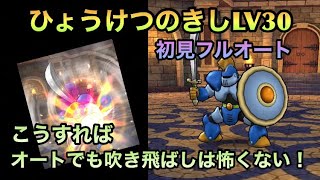 【ドラクエウォーク】眠りや吹き飛ばしもこれで押せる ひょうけつのきし LV30無課金初見フルオート討伐【ドラゴンクエストウォーク】