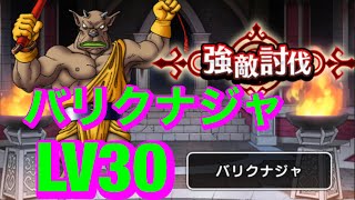 【ドラクエウォーク】強敵バリクナジャ　レベル30 無課金勇者がギリギリの戦いを繰り広げる。