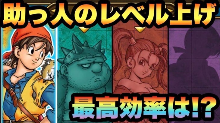 【ドラクエウォーク】助っ人のレベル上げ解説！最高効率の方法は！？【ドラゴンクエストウォーク】