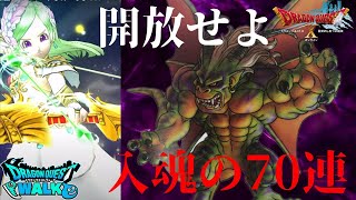 【ドラクエウォーク】貯めたチケット開放70連で締めくくるDQⅩコラボ【ドラゴンクエストウォーク】