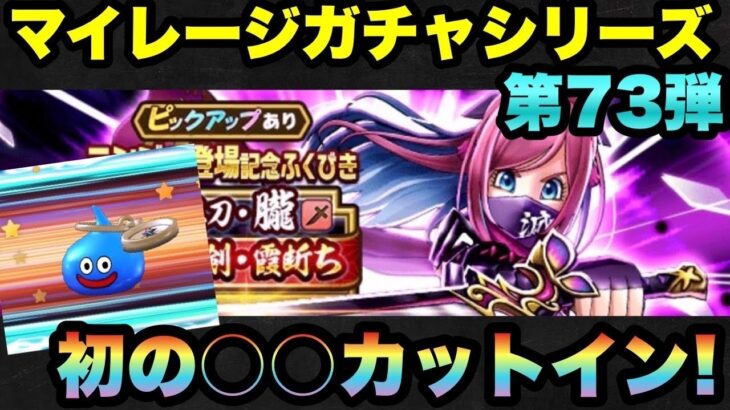 【ドラクエウォーク】ついに念願の〇〇カットイン発生！マイレージガチャシリーズ第73弾！【ドラゴンクエストウォーク】