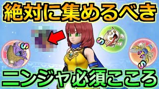 【ドラクエウォーク】ニンジャを活躍させるために集めておきたいこころ！確実な戦力強化に！