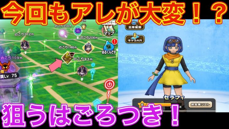 【ドラクエウォーク】新イベントの注意点！セラフィとごろつきを意識せよ！