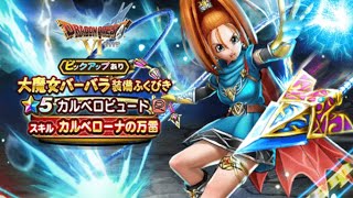 魔剣士ピサロ 装備ふくびき ガチャ10連 無課金ドラクエウォーク 通算50連