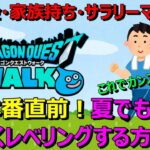 【ドラクエウォーク】夏でも外で涼しくレベリングする方法紹介！私はこれで全員全職カンストしました！