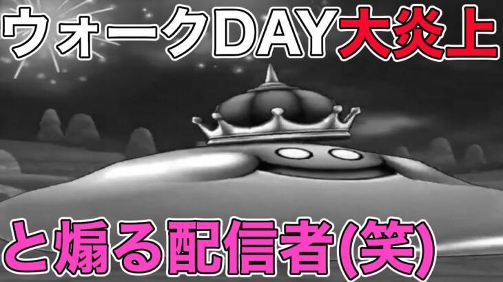 【ドラクエウォーク】スペシャルウォークDAY大炎上！！と薪を焚べる配信者(笑)たち。不満、不満、不満、改善、改善、改善