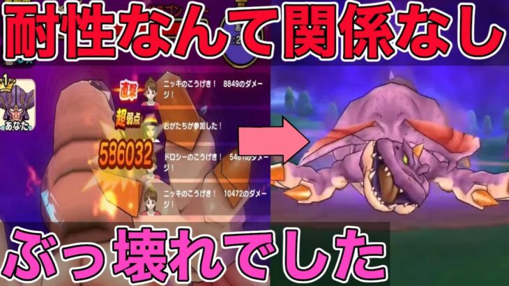 【ドラクエウォーク】ドラゴン・ウーもこれで終わりです。耐性関係なかったです…。