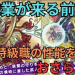 【ドラクエウォーク】新特級職が来る前に！今の特級職の性能と評価！