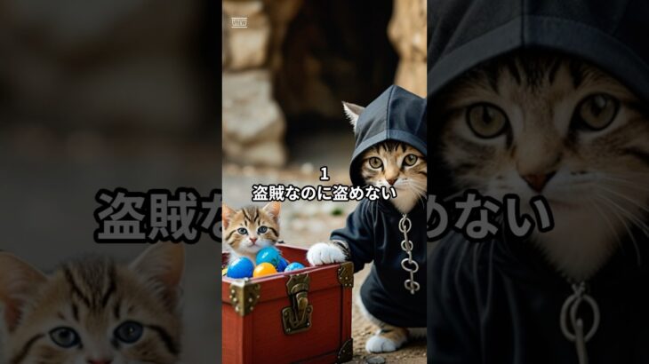 主夫勇者のドラクエウォーク盗賊あるある７選！ #Shorts #猫 #ドラクエウォーク #あるある