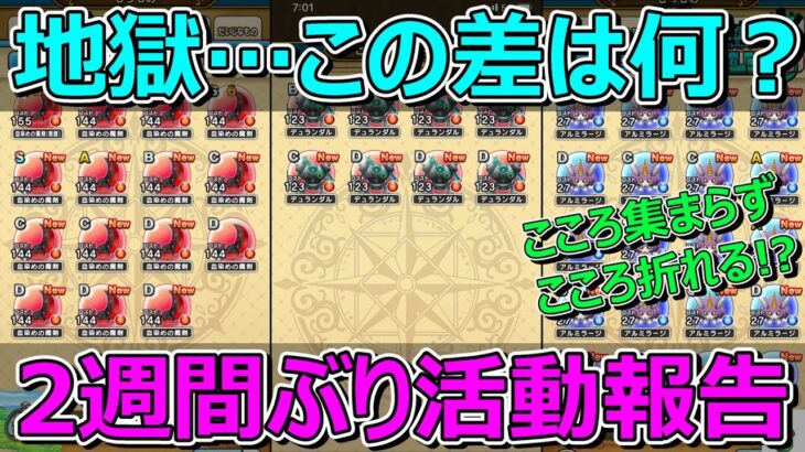 【ドラクエウォーク】こころ集まらずこころ折れる！？活動報告・プレイ状況の共有です！でもリアル装備してます！