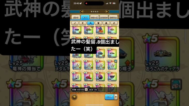 ドラクエウォーク装備紹介！完全無課金！
