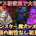 【ドラクエウォーク】バフ効果は剥がす物⁉︎ メガモンスター 魔犬レオパルド 1日1回の耐性なし初見ソロ討伐【ドラゴンクエストウォーク】