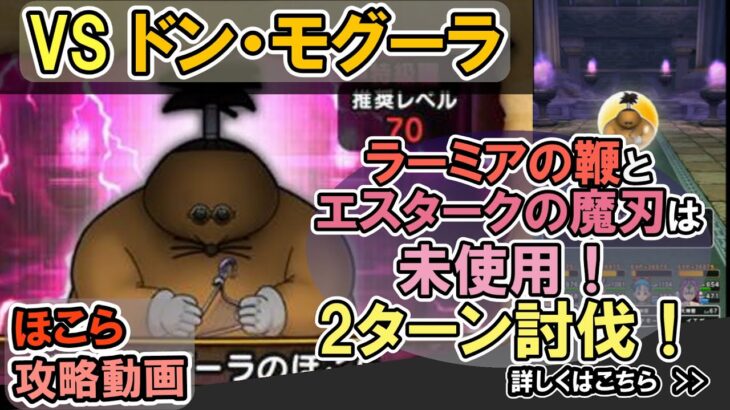 【ドラクエウォーク/ほこら攻略】ドン・モグーラのほこらを2ターンで攻略する！【DQW/弱点/無課金勢】#ドラクエウォーク #ドンモグーラ #ほこら