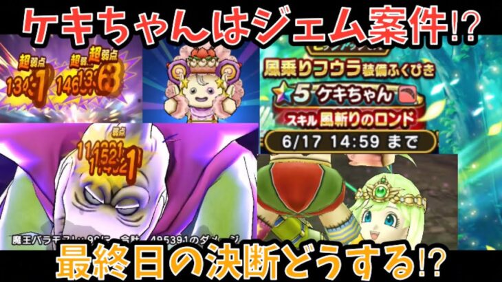 【ドラクエウォーク】最終前夜⁉︎ ケキちゃんはジェム使ってでも取るべきなのか使用感を語ります【ドラゴンクエストウォーク】