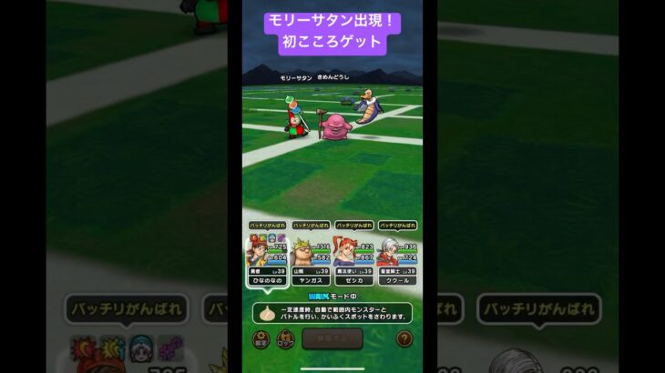 モリーサタン出現！初こころゲット！#ドラクエウォーク #モリーサタン