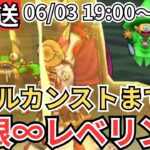 【ドラクエウォーク】生放送！最後の大詰め！全職カンストまで無限∞レベリング！！！