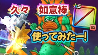 【ドラクエウォーク】【DQW】みんドラさんで如意棒がオススメされてたから久々〜かめはめしてみた〜っ！夏だけどグラコロ！