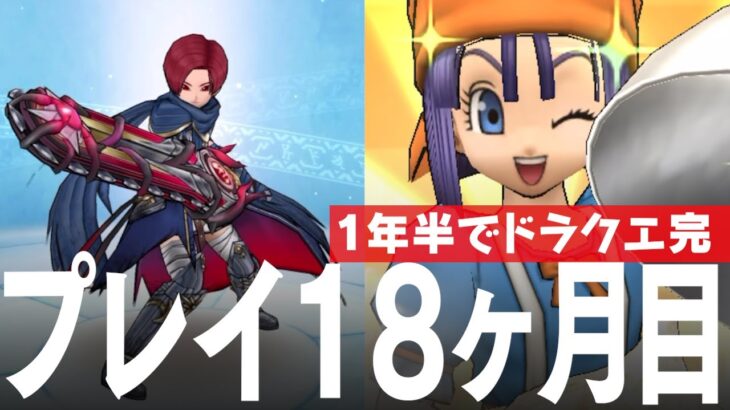 ドラクエウォーク プレイ開始18ヶ月 1年半でドラクエ完 レベル、装備、こころ、ストーリー進行、課金額など DQウォーク