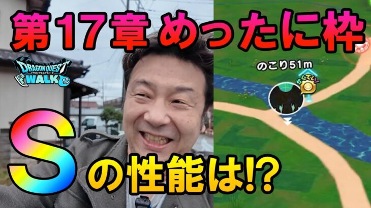 ドラクエウォーク674【第17章が追加！気になるのはめったに枠のこころ！探し出してSの性能を知りたい！】
