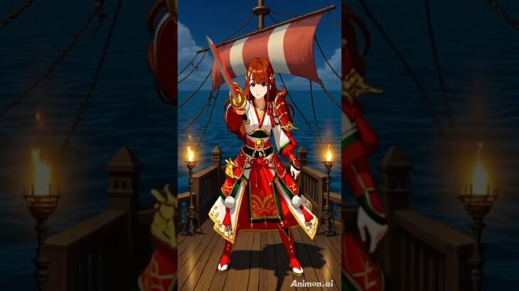 無料AI海賊風の剣舞