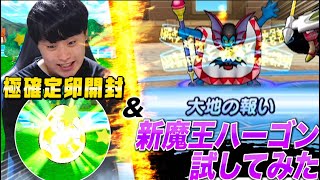 【ドラクエウォーク】運命の極確定卵開封&新魔王ハーゴン試してみた「グランプリに向けて戦力強化頼む」【なかまモンスター】【仲間モンスター】【DQW】