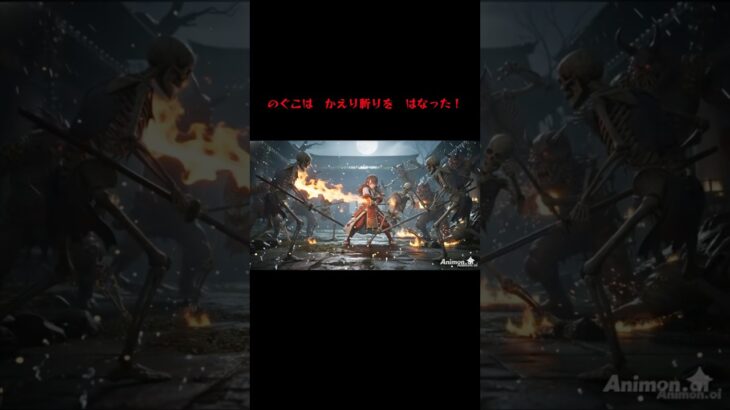 無料AIで、かえん斬りをしてみた！