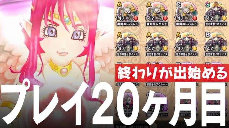 ドラクエウォーク プレイ開始20ヶ月 終わりが出始める レベル、装備、こころ、ストーリー進行、課金額など DQウォーク