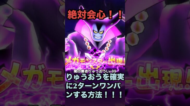 闇の覇者りゅうおうＬＶ99 会心確定で2ターンワンパンしてみた