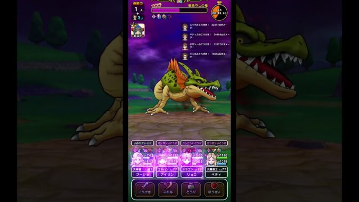 [ #ドラクエウォーク ]根絶やしの竜 フルオート